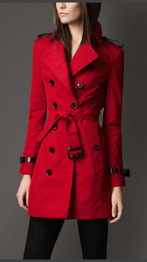 burberry red coat sale|burberry trench coat clearance.